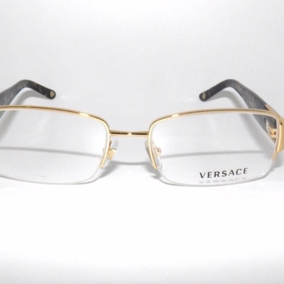 Versace 1175B Gold Marble 1002 53 Eyeglasses - Picture 3 of 5